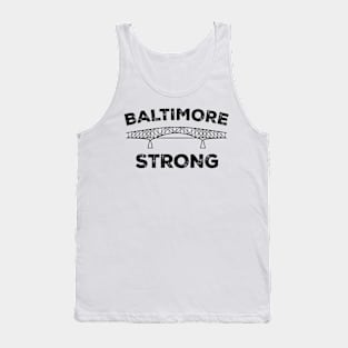 Baltimore Bridge Pray For Baltimore Strong Tank Top